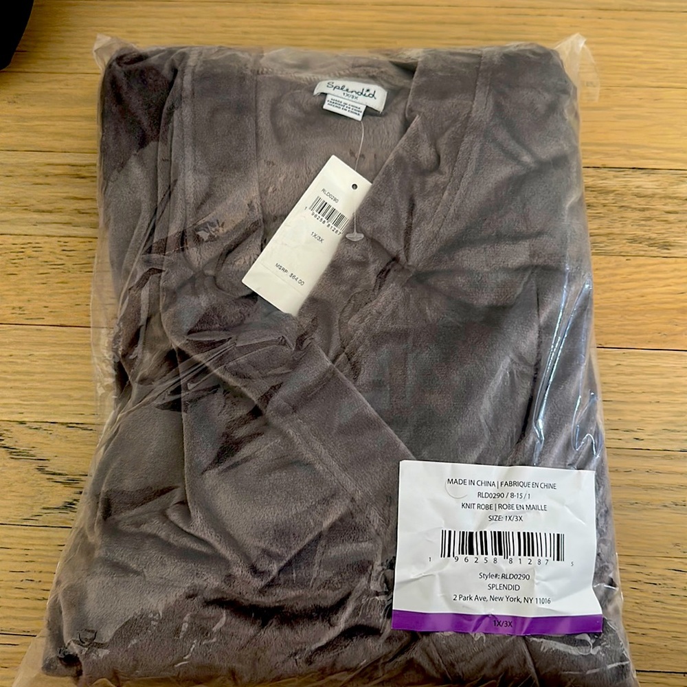 Velour Robe
